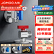 九牧（JOMOO）角閥球閥銅閥體大流量三角閥燃氣熱水器角閥壁掛爐亮銀色八字閥 【1冷1熱】冷熱球閥套裝