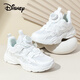 迪士尼（Disney）兒童跑步鞋男女童戶(hù)外春秋小白鞋中大童透氣運動(dòng)鞋 312雙網(wǎng)  37 