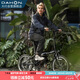 大行（DAHON）經(jīng)典D6折疊自行車20英寸6速成人休閑單車 KBC061 麗面黑