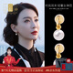 百鈺福珍珠耳夾無(wú)耳洞女氣質(zhì)耳環(huán)高級感小眾耳飾免打孔飾品送老婆禮物 白色珍珠耳夾
