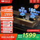 德普凱信（Depelec）2025年新品灶具D5PRO雙邊定時煙灶聯(lián)動可調(diào)節(jié)底盤5200W防干燒大火力脈沖式電子點火 【防干燒】【煙灶聯(lián)動】D5PRO【灶具】天然氣