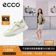 愛步（ECCO）夏季潮流拼色厚底休閑板鞋 街頭球鞋女鞋272803 綠色37