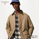 優(yōu)衣庫合作款男裝PUFFTECH空氣棉服休閑茄克外套夾克25新款481347 34 駝色 L