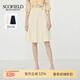 SCOFIELD通勤修身高腰顯瘦荷葉邊半身裙女裝2夏季新款 SFWHD2402S黃色 L 170 170