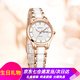 格瑪仕（GEMAX）女士手表女款石英女表品牌十大名表女生2025新款七夕節禮物送老婆 【JD】玫金雙日歷夜光【手鐲+禮盒】