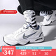 耐克（NIKE）官方男鞋 Air Monarch IV 輕便舒適透氣跑步鞋運動訓(xùn)練鞋老爹鞋 415445-102 男女同款 藍(lán)白 41