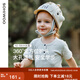 sohiwoo嬰兒防摔護(hù)頭神器寶寶學(xué)步學(xué)走路兒童頭盔頭部保護(hù)安全帽 星盾帽-Hi泡泡盾 21x20x17cm