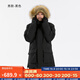 迪卡儂（DECATHLON）男女防風(fēng)防水外套加厚保暖棉衣棉服棉襖男中長(cháng)款派克大衣NH900 男款-黑色-SH900 L