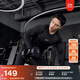 耐克男子緊身訓(xùn)練上衣冬季舉重長袖速干針織運(yùn)動NIKE PRO FB7920 010黑/白 L