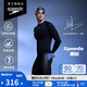 速比濤（Speedo）【汪順同款】電氣矩陣黑標Hero5.0復刻鯊魚(yú)皮競速及膝泳褲男 36