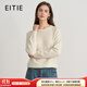 愛(ài)特愛(ài)（EITIE）時(shí)尚純羊毛針織衫2025秋冬新款寬松顯瘦百搭毛衣上衣女D2501903 珍珠白11 M
