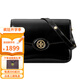托里.伯奇（TORY BURCH）新款tb女包 Robinson 21 湯麗柏琦女士漆面時(shí)尚百搭女包單肩斜挎 黑色【現貨】 143122 001