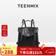 天美意（TEENMIX）雙肩包牛皮高級感書(shū)包休閑通勤單肩旅行背包生日禮物送女友老婆