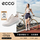 愛(ài)步（ECCO）休閑鞋女 夏季時(shí)尚簡(jiǎn)約輕運動(dòng)徒步鞋 靈動(dòng)系列218203 HL 石灰色/裸色21820360720 37