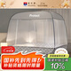 富安娜 家用蚊帳 防摔蒙古包蚊帳 三開(kāi)門(mén) 1.8x2米床 灰色 【免安裝】