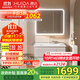 惠達奶油風(fēng)浴室柜組合陶瓷一體盆洗手盆洗漱臺HDYYG-X20-80(奶卡其)