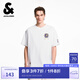 杰克·瓊斯（JACK&JONES）男裝夏季新款NBA聯(lián)名舒適百搭潮流簡(jiǎn)約風(fēng)寬松短袖T恤225201303 A06本白色 L （180）