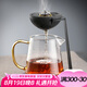 不拙玻璃公道杯茶漏一體茶水分離過濾器茶濾泡茶神器茶葉過濾網(wǎng) 3-半球無孔過濾組+淺黃公道杯