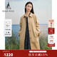 beanpole秋冬新款女士高智精英英倫風(fēng)經(jīng)典優(yōu)雅風(fēng)衣大衣外套 米色 L 170/92A