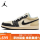 Jordan休閑鞋男AJ 1喬丹JORDAN 1低幫運(yùn)動(dòng)鞋HQ3437-101米黑42