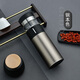 胖東來德國(guó)進(jìn)口品質(zhì)高檔茶水分離保溫杯車載正泡茶杯水杯子定制logo禮盒 鋼本色