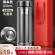 WINTERPALACE雙層玻璃杯泡茶水杯定制logo刻字活動(dòng)紀念伴手禮品茶水分離杯子