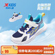 特步（XTEP）兒童童鞋夏季鏤空運動(dòng)鞋小童透氣網(wǎng)孔跑鞋 深邃藍/特步白 30碼