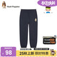 暇步士（Hush Puppies）童裝男童25春秋系列經(jīng)典針織長(cháng)褲 藏藍 130cm