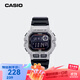 卡西歐（CASIO）【京東奧萊】手表男小方塊運(yùn)動(dòng)防水學(xué)生男女表多功能非機(jī)械電子表 WS-1400H-1B