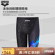 阿瑞娜arena及膝游泳褲速干抗氯防尷尬訓(xùn)練專業(yè)高彈AS5SWZ20M黑2XL