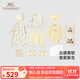 英氏（YEEHOO）嬰兒禮盒高檔新生兒衣服寶寶出生禮物抑菌純棉送禮滿(mǎn)月12件套