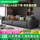 上林春天沙發(fā)極簡豆腐塊科技布布藝直排沙發(fā) 2.1m三人位 SF-009-04