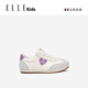 ELLE KIDS法國正品童鞋春秋新款男童軟底跑步鞋女童戶(hù)外休閑鞋兒童運動(dòng)鞋 米紫色 30 內長(cháng)19.5/腳長(cháng)18.5-18.8
