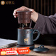 金鑲玉紫砂杯匠人手工茶杯功夫茶具泡茶辦公杯隨手送禮品高檔松祿杯