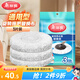 美麗雅旋轉(zhuǎn)拖把拖布替換布40cm3個(gè)裝拖把頭替換裝墩布頭適用多款拖把