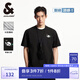 杰克·瓊斯（JACK&JONES）男裝25年重磅涼感短袖T恤男士夏季高端卡通熊貓印花潮流寬松半袖 E43純黑色 常規(guī) L