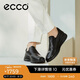 愛步（ECCO）樂福鞋男 百搭增高牛皮休閑皮鞋 雅仕男鞋系列207144 黑色41