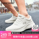 斯凱奇（Skechers）男鞋秋季厚底運動跑步鞋軟底輕便休閑健步鞋232774