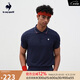 樂(lè)卡克Le coq sportif法國(guó)公雞三色系列夏季男簡(jiǎn)約舒適休閑運(yùn)動(dòng)POLO衫