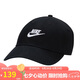 耐克NIKE運(yùn)動配飾男女太陽帽棒球帽CLUB CAP帽子FB5368-011黑L/XL