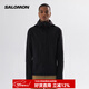 薩洛蒙（Salomon）男款 城市輕戶(hù)外保暖透氣軟殼春季內搭茄克衫 OUTPEAK SOFTSHELL 深黑色 C20591 M