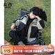 左西兒童沖鋒服外套男童秋裝2025新款男孩大童戶(hù)外服上衣 卡其色 140