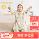 巴拉巴拉嬰兒睡袋寶寶兒童防踢被新生兒全棉柔軟舒適滿(mǎn)印清新209325181202