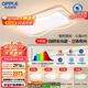 歐普（OPPLE）護(hù)眼全光譜吸頂燈客廳燈LED智能高亮線條燈簡約奶油風(fēng)包安裝套餐1