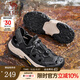 駱駝（CAMEL）夏季新款徒步?jīng)鲂洀椌徴鸢^防撞網(wǎng)孔透氣舒適休閑男鞋 G14M307700 黑色 41