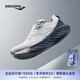 Saucony【彭于晏同款】索康尼勝利22專業(yè)強緩震跑鞋男厚底跑步鞋運動鞋男 白深蘭218【寬楦】 42.5
