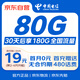 中國電信流量卡19元【180G】全國通用5G手機卡電話(huà)卡月租號非無(wú)限星卡長(cháng)期永久純上網(wǎng)