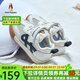暇步士（Hush Puppies）童鞋男童運(yùn)動鞋2025春夏夏新款兒童鞋女童輕便寶寶學(xué)步鞋透氣跑步 HP3258藍(lán)色（網(wǎng)面） 28 適合腳長17.37cm