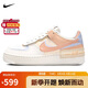 耐克NIKE緩震板鞋女空軍一號AIR FORCE 1運(yùn)動鞋 DZ1847-114白粉 38
