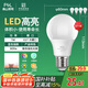 FSL佛山照明LED燈泡節(jié)能燈大螺口球泡7W白光6500K5只裝